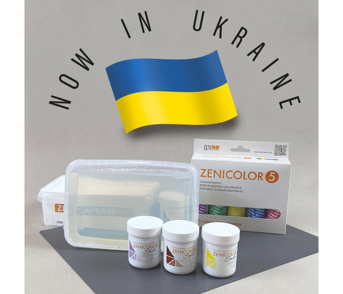 Словацька основа для мила ZENICOLOR - офіційний імпортет Soapoperaua