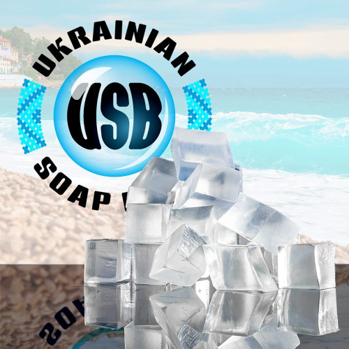 Основа для мила USB Морська сіль 10кг (прозора)