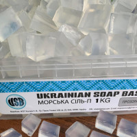 Основа для мила USB Морська сіль 1кг (прозора)