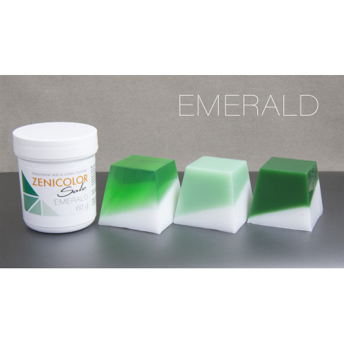 Барвник для мила Смарагд ZENICOLOR Solo Emerald
