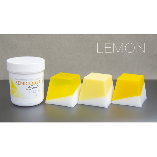 Барвник для мила Лимон ZENICOLOR Solo Lemon