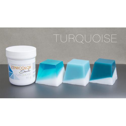 Барвник для мила Бірюза ZENICOLOR Solo Turquoise