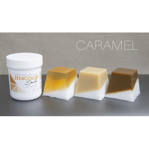 Барвник для мила Карамель ZENICOLOR Solo Сaramel