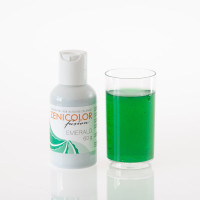 Краситель Изумруд для гелей и мыла с нуля Zenicolor Fusion Emerald 60г