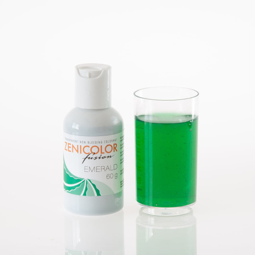 Барвник Смарагд для гелів та мила з нуля Zenicolor Fusion Emerald 60г