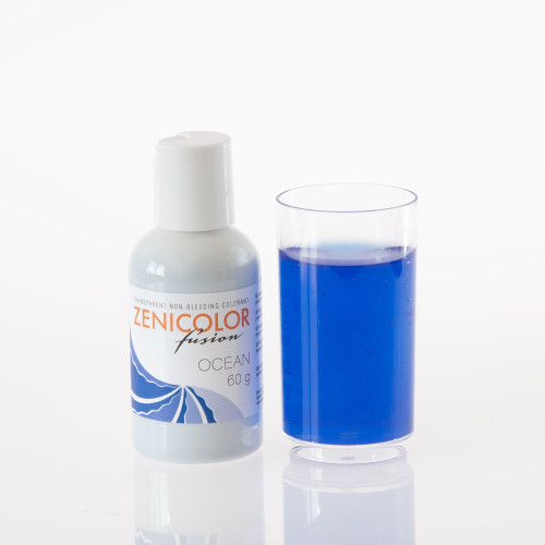 Барвник Океан для гелів та мила з нуля Zenicolor Fusion Ocean 500г
