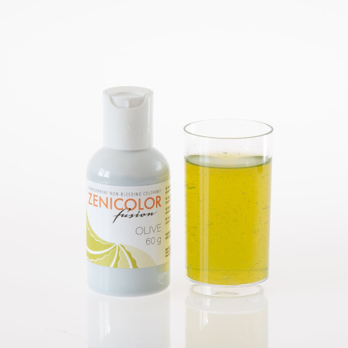 Барвник Оливка для гелів та мила з нуля Zenicolor Fusion Olive 60г