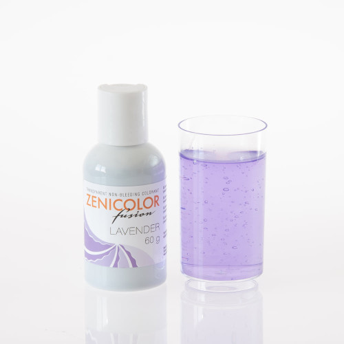 Барвник Лаванда для гелів та мила з нуля Zenicolor Fusion Lavender 60г