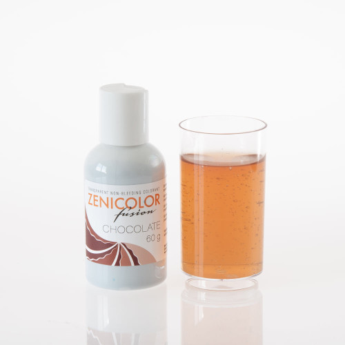 Барвник Шоколад для гелів та мила з нуля Zenicolor Fusion Сhocolate 60г